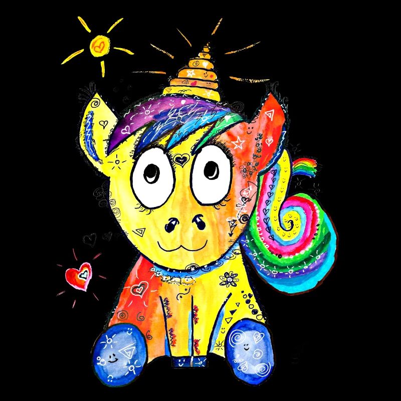 Licorne heureuse