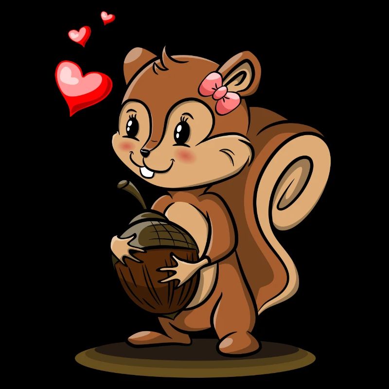 Eichhörnchen Girl