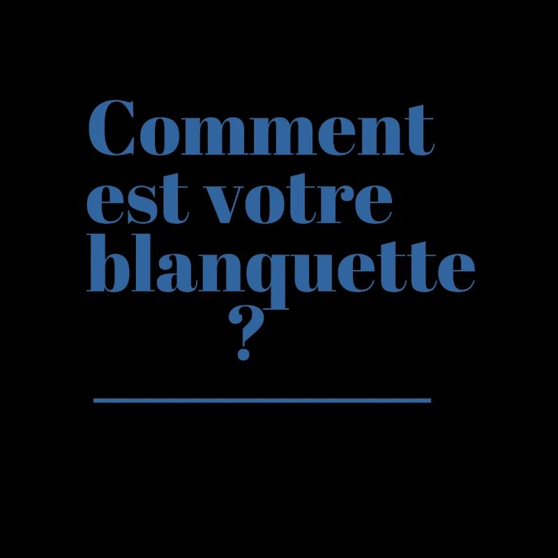 t-shirt comment est votre blanquette réplique oss