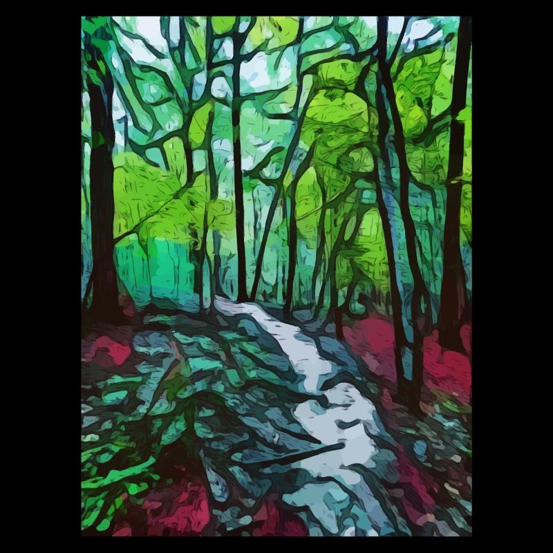 Forest paintings