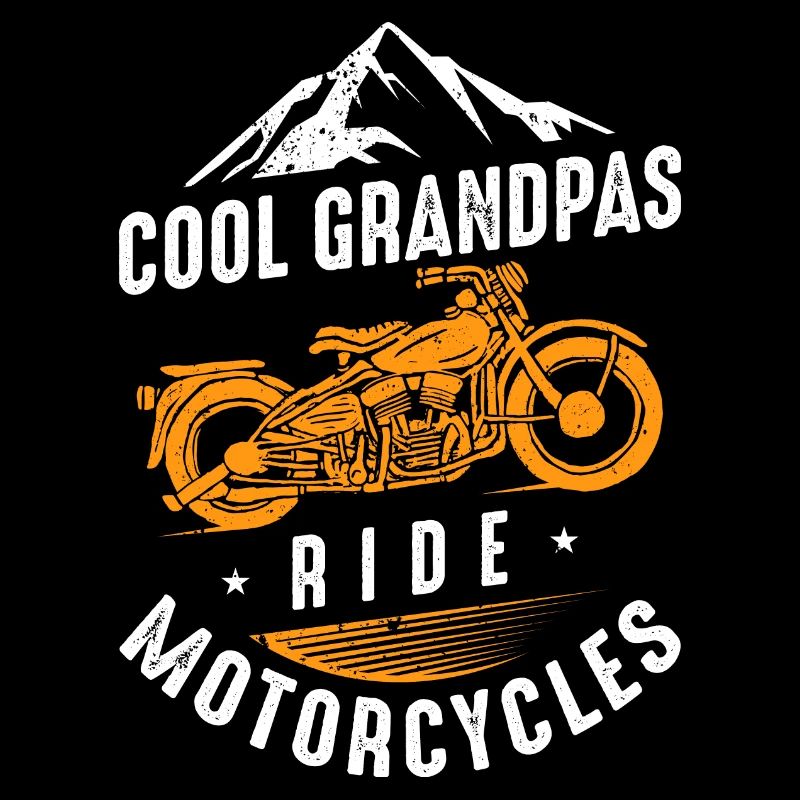 Cool Grandpas Ride Motorcycles