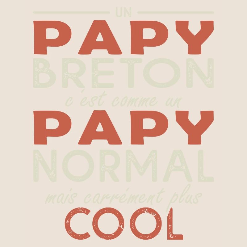 PAPY BRETON cadeau fête papi breton