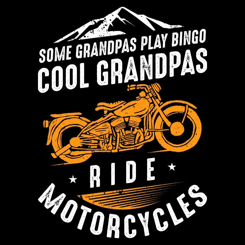 Cool Grandpas Ride Motorcycles