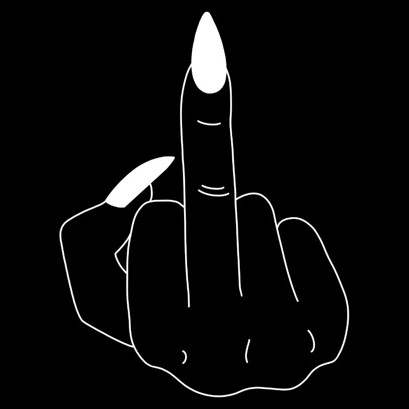 Mittelfinger – Love – Hand – Liebe