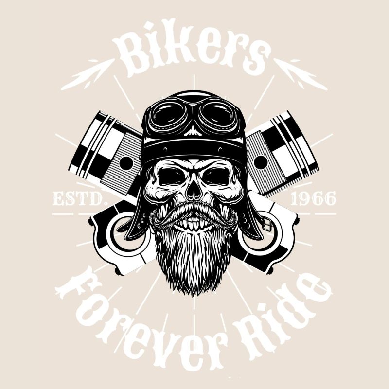 Ich bin ein Motorradfahrer.