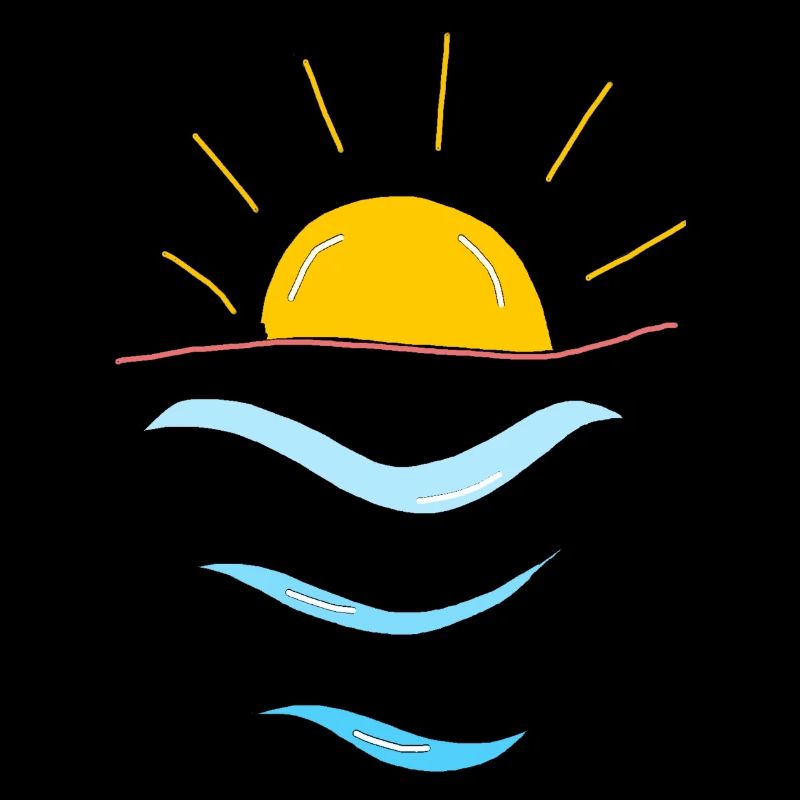 Soleil vagues,Plage,Mer,Cadeau,cool,tendance