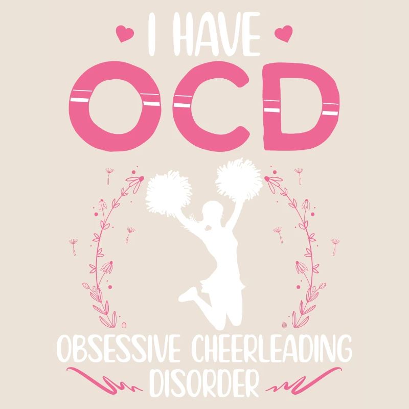 I have OCD | Cheerleading gift idea
