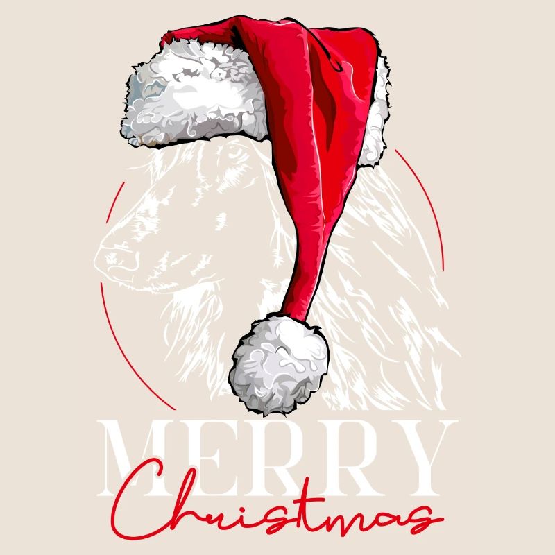 Lévriers afghans Merry Christmas Wilsigns