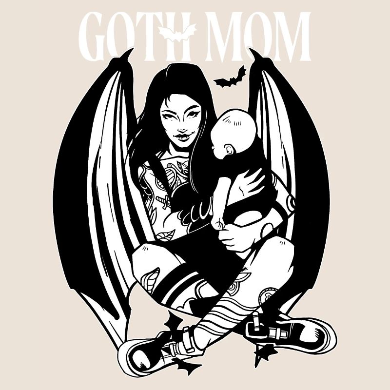 GOTH MOM GOTHIC MAMA EMO MUTTI