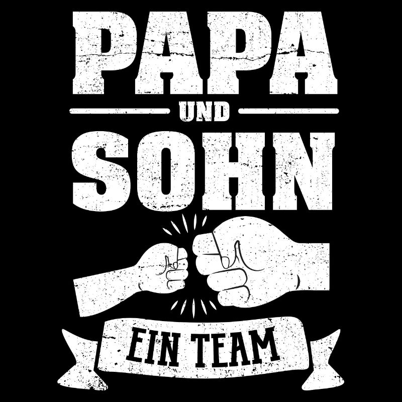 Ein Team Papa und Sohn