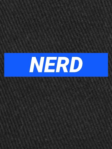 Nerd Geek Funny Blue Design