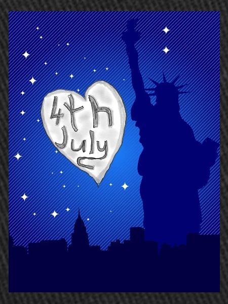 4th July Heart
