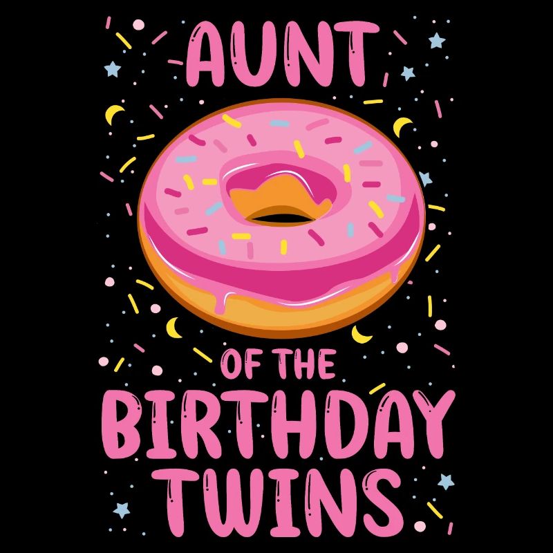Tante des jumeaux d’anniversaire