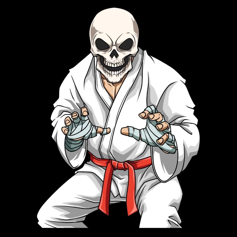 Jiu Jitsu Skeleton - Brasilianisches Jiu Jitsu und