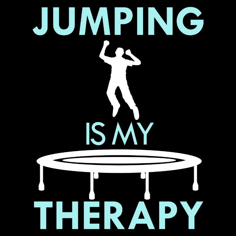 Trampoline Jumping comme Trampoliniste de