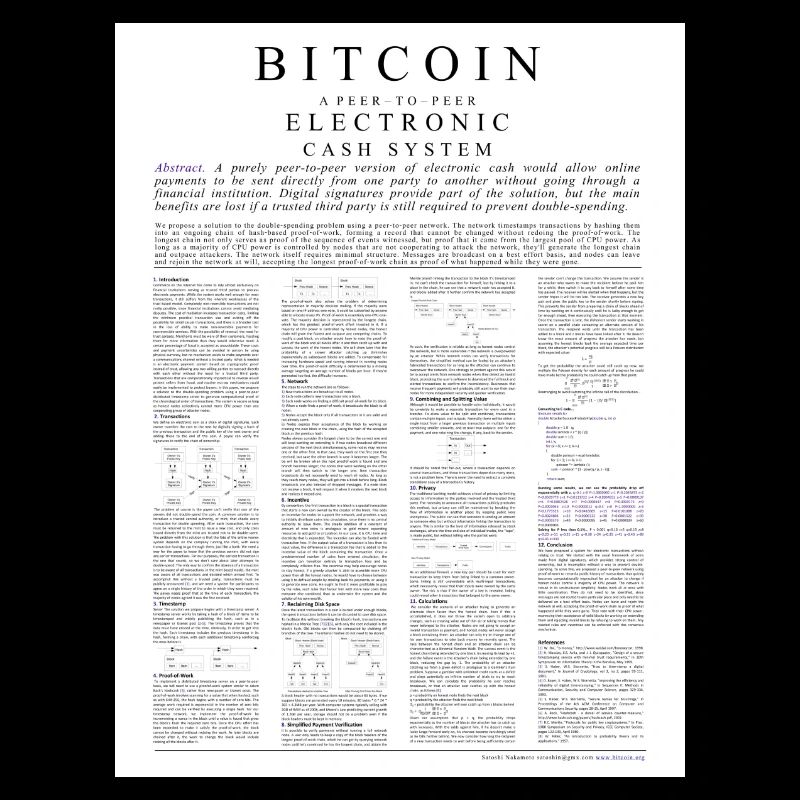 bitcoin whitepaper 1.0