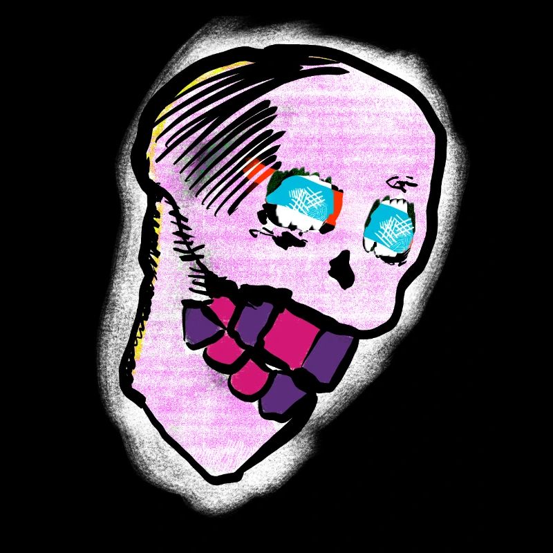 Calavera Skull Art