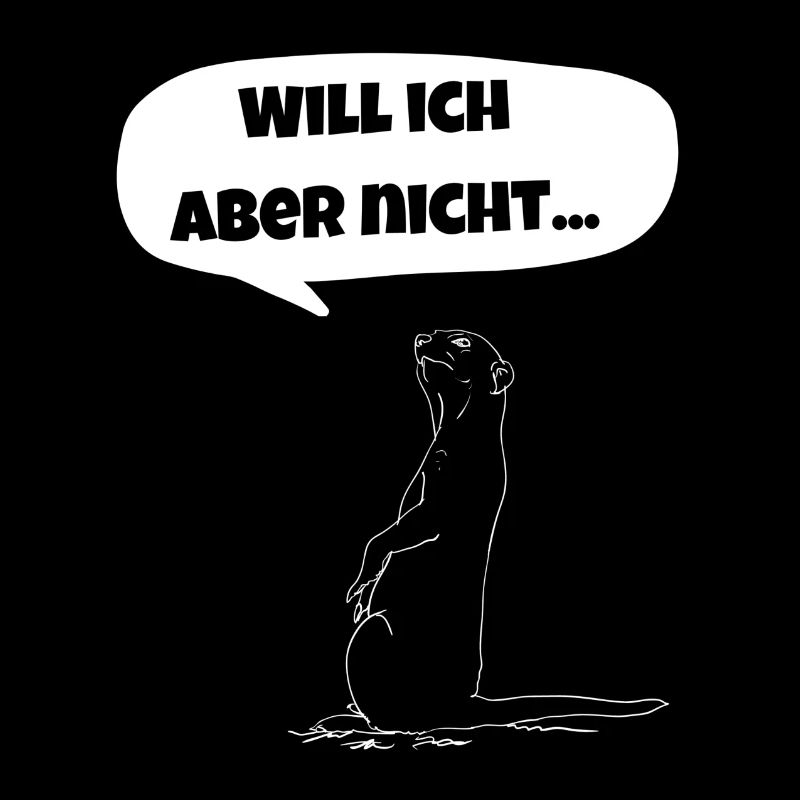 "Will ich aber nicht" Erdmännchen - keine Lust