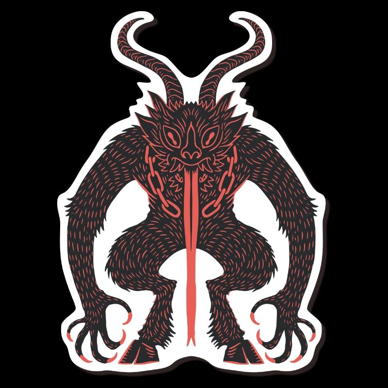 Krampus Anti-Weihnachtsdämon