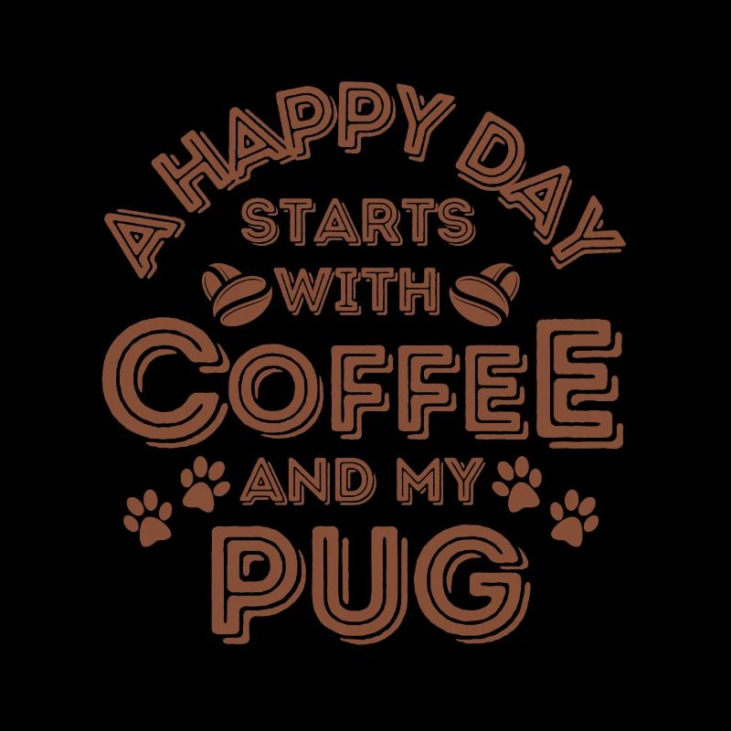 Pug Coffee Dog Café