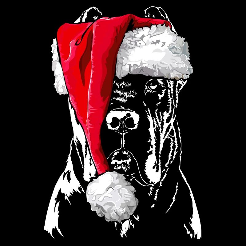 Santa CANE CORSO Chiens de Noël Chien Wilsigns