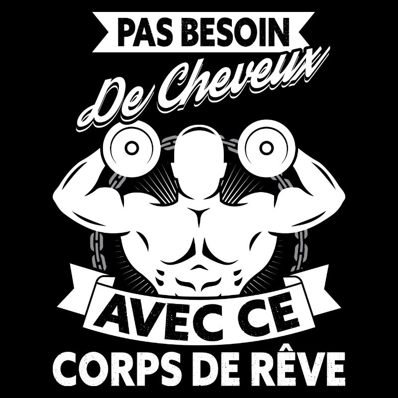 Pas besoin de cheveux avec ce corps de rêve