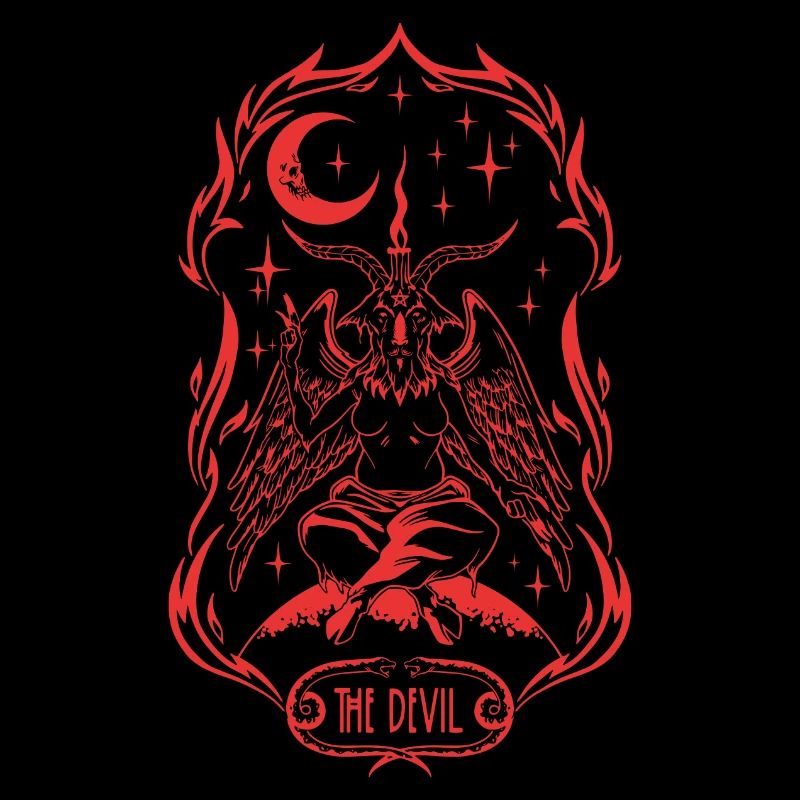 Black moon devil satan ritual