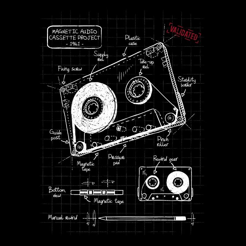 Cassette audio plan