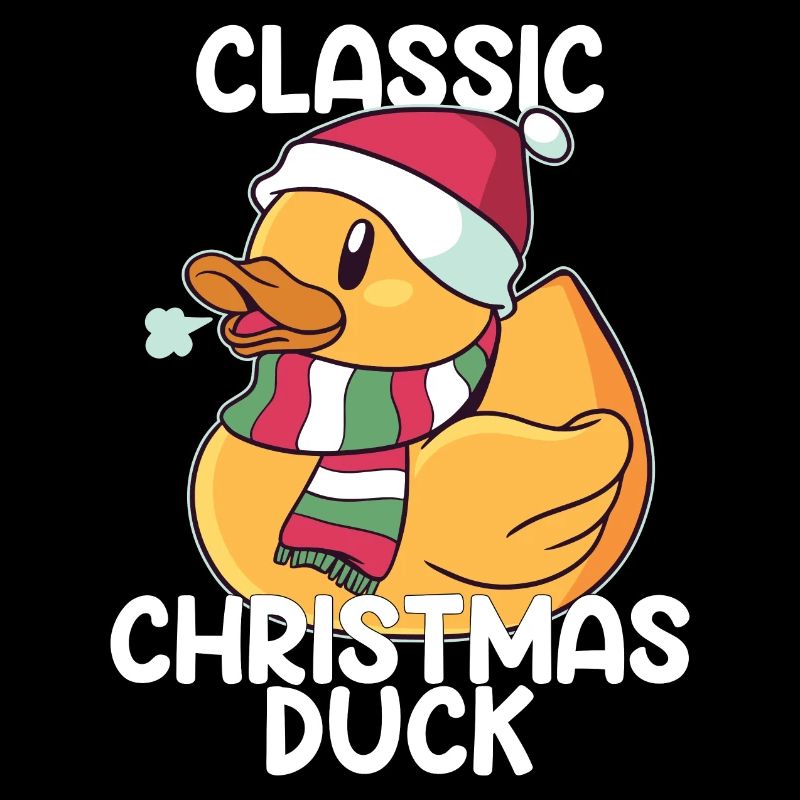Cadeau de citation de canard de Noël