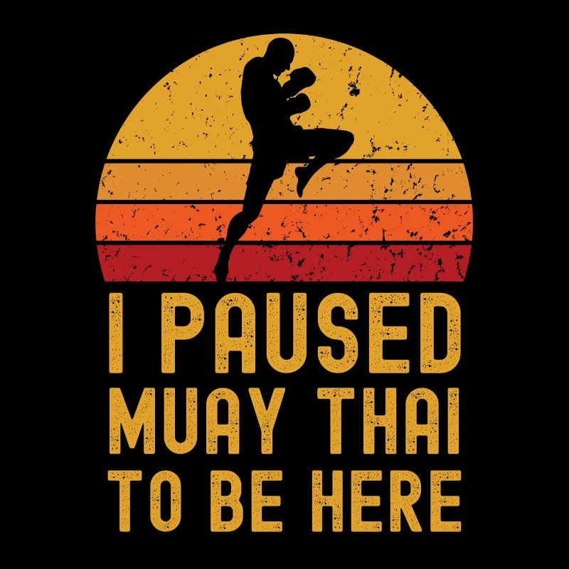 Muay Thai retro vintage