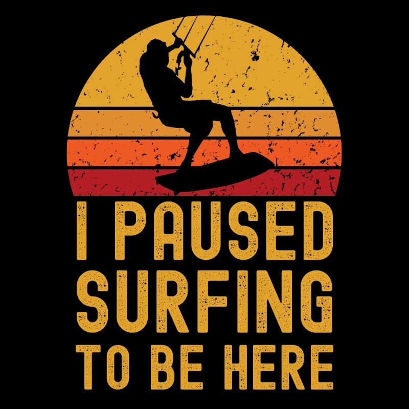 Kitesurf rétro vintage