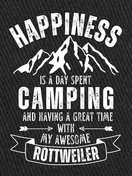 Camping et Rottweilers