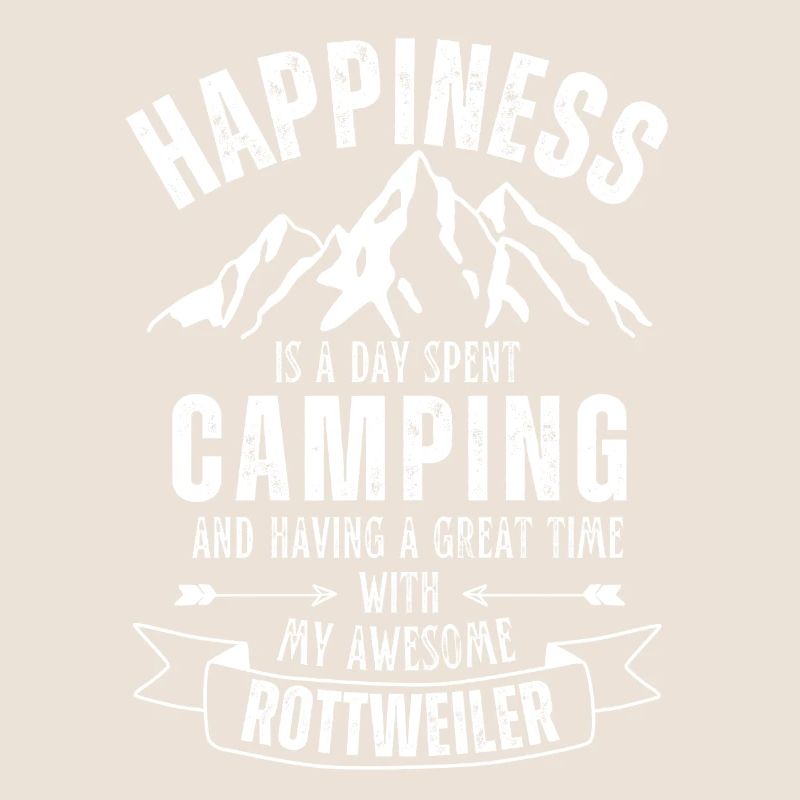 Camping et Rottweilers