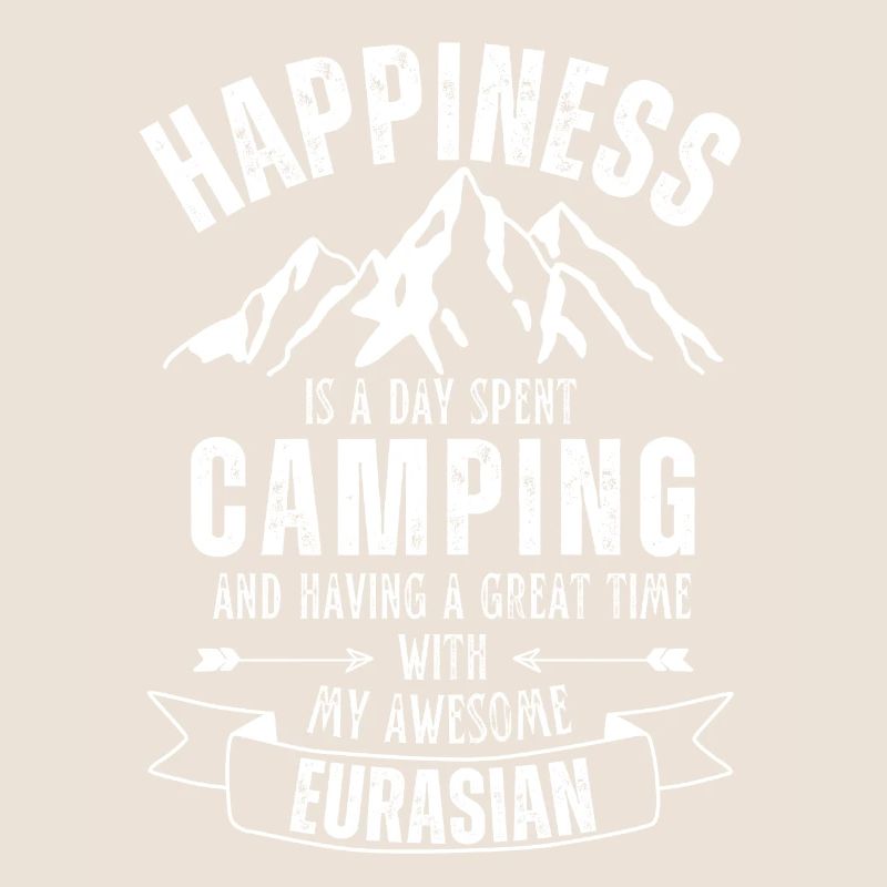 Camping and Eurasier