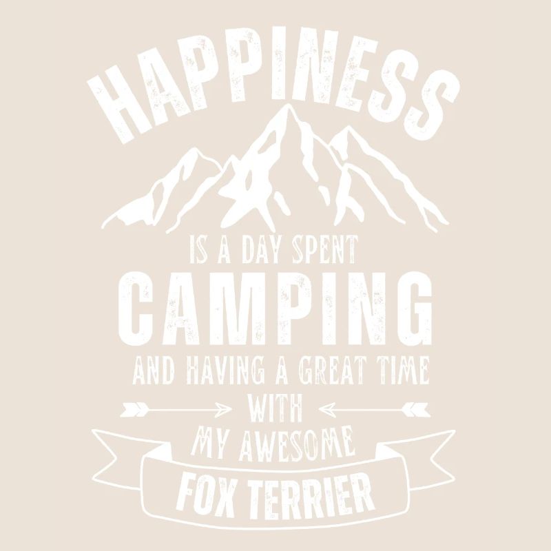 Camping et Fox-Terrier