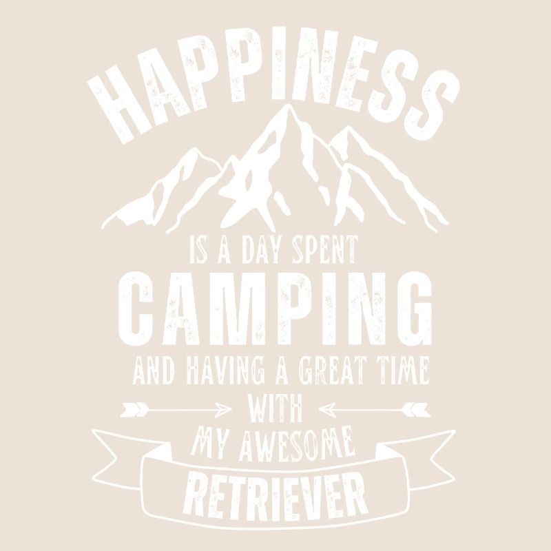Camping et retrievers