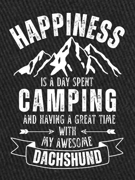 Camping et teckels