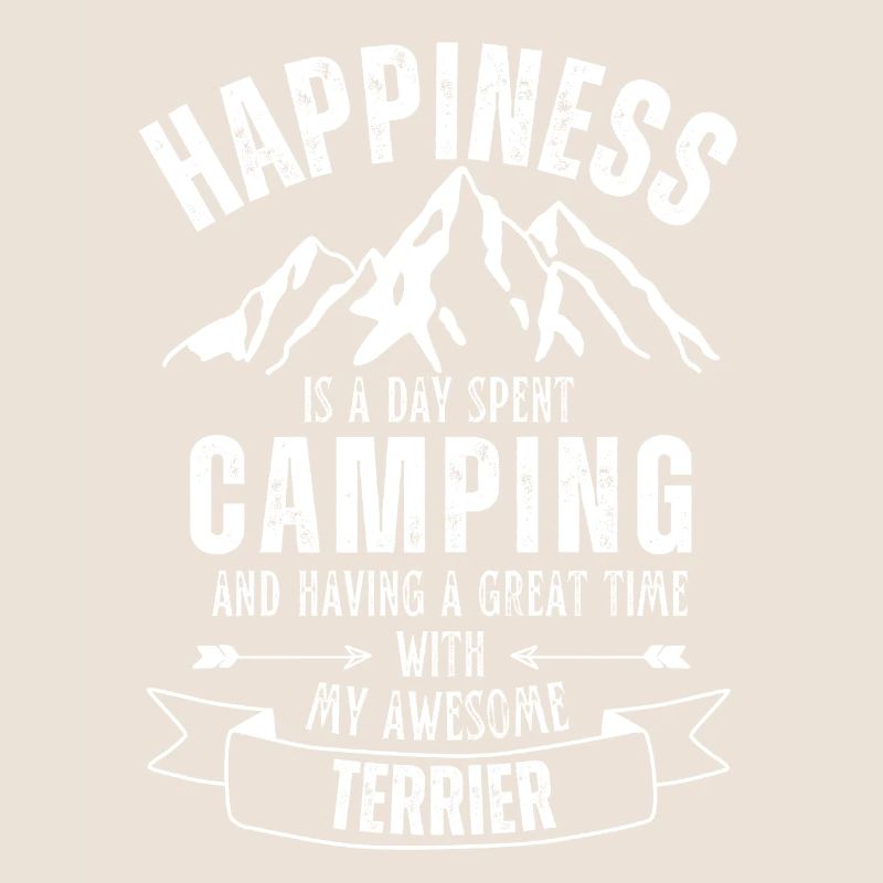 Camping und Terrier