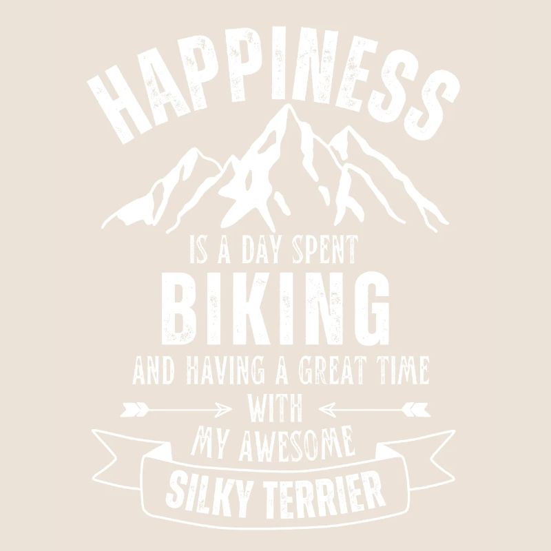 Cyclisme et Silky-Terrier