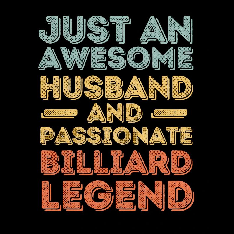 Ehemann Billard retro