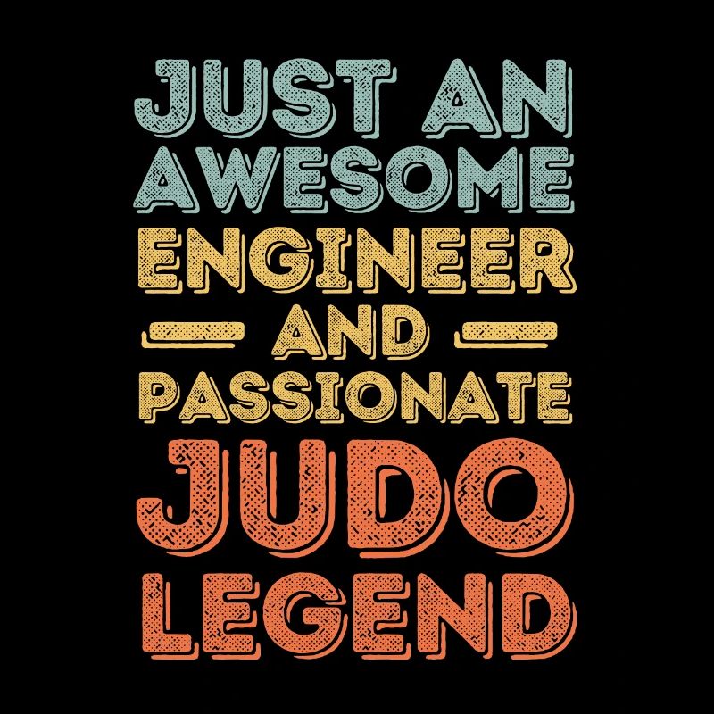 Ingénieur Judo rétro