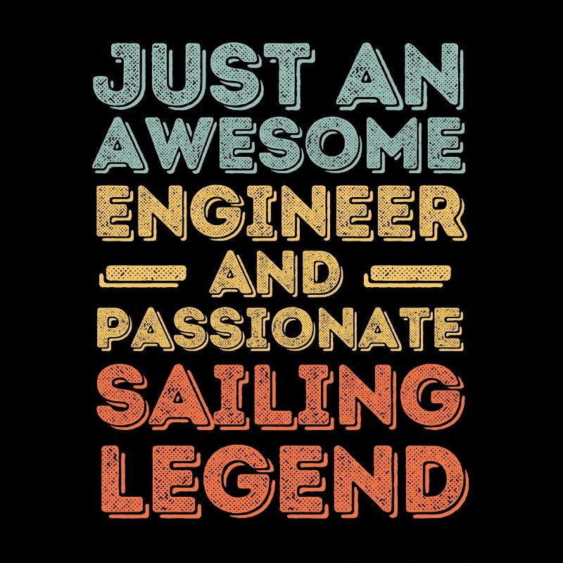 Engineer sailing retro