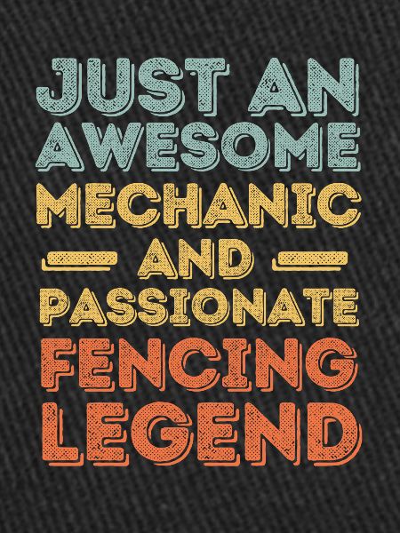 Mechanic fencing retro