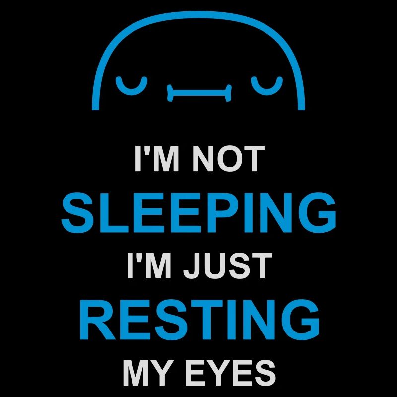 im not sleeping Zitat