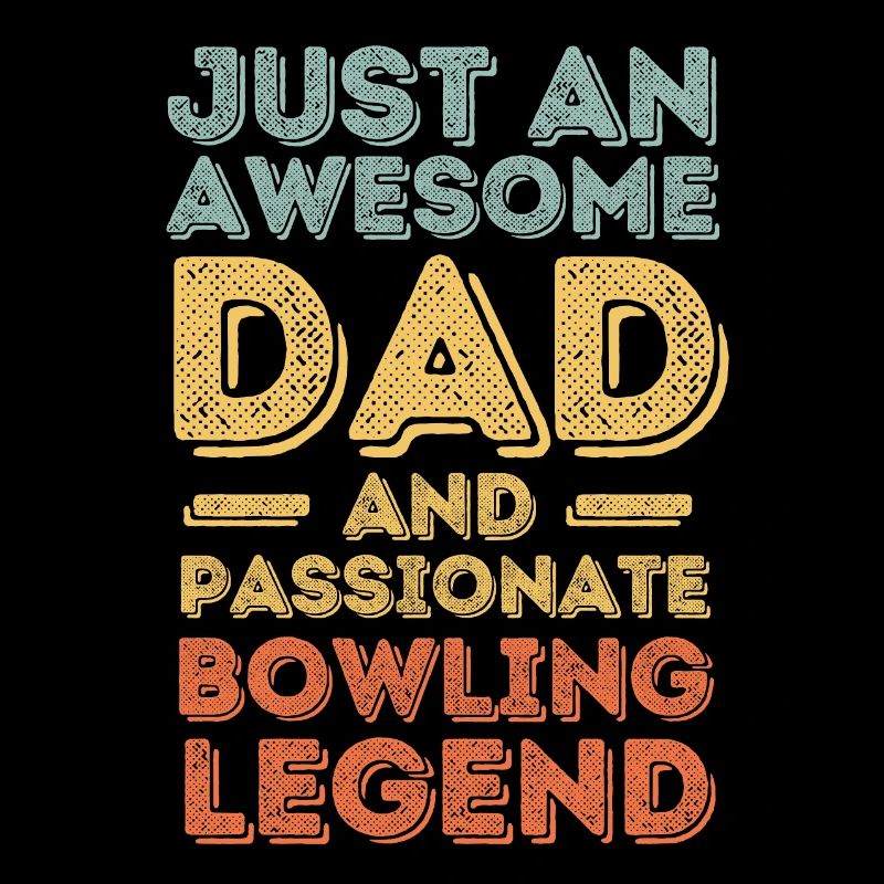 Daddy bowling retro
