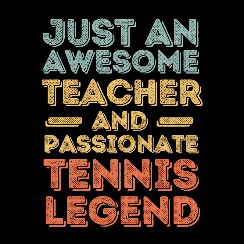 Teacher Tennis retro
