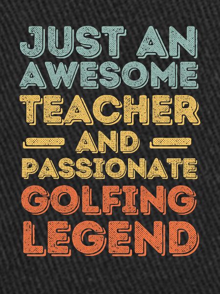 Professeur Golf rétro