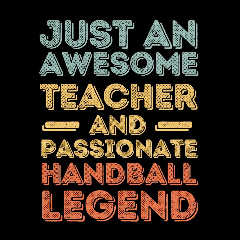 Lehrer Handball retro