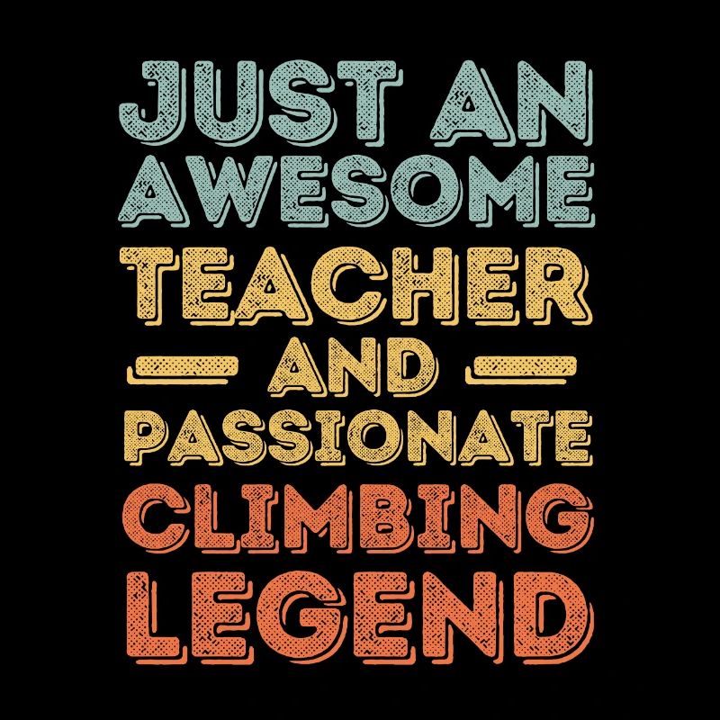 Instructeur escalade rétro