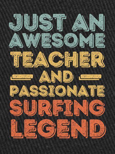 Instructor Surfing retro